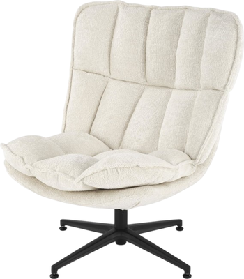 Кресло мягкое Halmar Fofana (кремовый/черный)