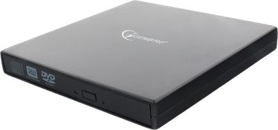 Привод DVD Multi Gembird DVD-USB-02R (черный)