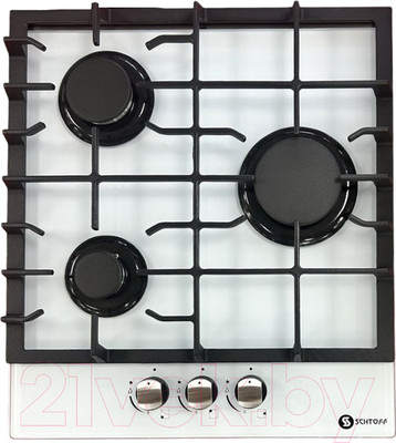 Газовая варочная панель Schtoff H 4501 C15 IS (белый)
