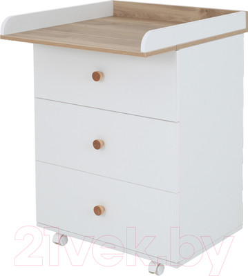 Комод пеленальный Rant Elsa / 122 (Cloud White, 60см)