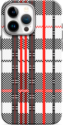 Чехол-накладка Luxo Самоирония Lf-2 для Apple iPhone 14 Pro Max (черный/красный, светящийся)