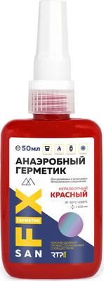 Герметик анаэробный SANFIX 40746 (50мл, красный)