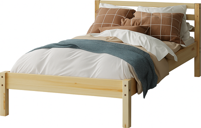 Односпальная кровать Dipriz Tarva 90x200 / Д.80017.1 (без отделки)