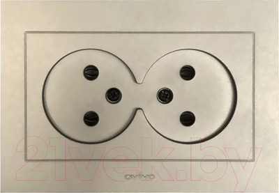 Розетка Ovivo Grano 400-130300-908 (антрацит)