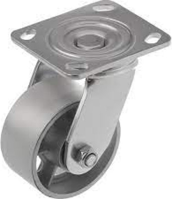Колесо для тележки складской TOR Поворотное SCS 42 100 мм чугунное (N) / 1046141