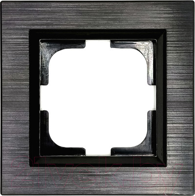 Рамка для выключателей и розеток Ovivo Quantum 405-360000-096 (черный)