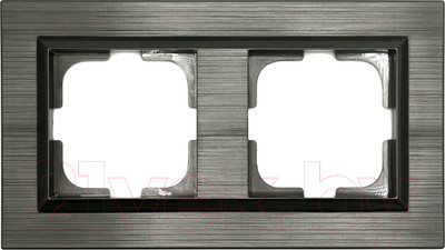 Рамка для выключателей и розеток Ovivo Quantum 405-310000-226 (магнитный серый)
