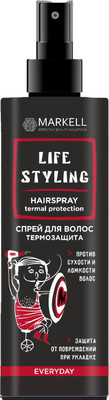 Спрей для укладки волос Markell Professional Термозащита (195мл)