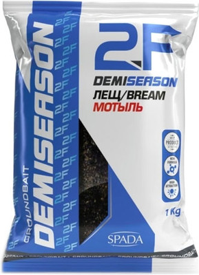 Набор для прикормки 2F Demiseason лещ мотыль  (3кг)