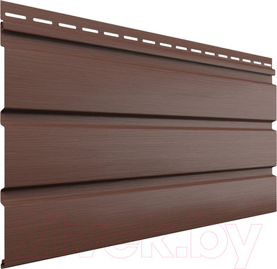Софит для крыши Технониколь Оптима без перфорации (0.302x3м, каштан)