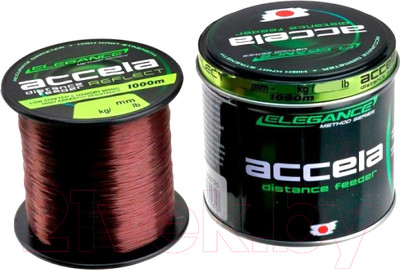 Леска монофильная Elegance Method Accela Distance Feeder Reflect FXEM-508130