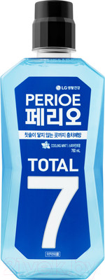 Ополаскиватель для полости рта Perioe Total 7 Cooling Mint (760мл)