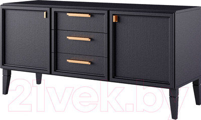 Тумба Молодечномебель Charlie B3D2 (шафран)