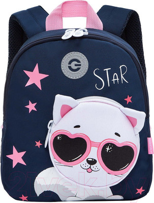 Детский рюкзак Grizzly RK-480-1 (синий)