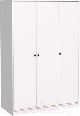 Шкаф Mio Tesoro Мини 3 двери 2.07.01.040.1 (белый)