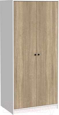 Шкаф Mio Tesoro Мини 2 двери 2.07.01.030.11 (белый/сонома)