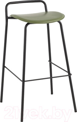 Стул барный Stool Group Mantis (экокожа зеленый)