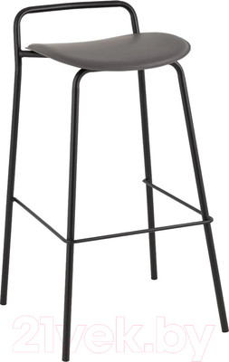 Стул барный Stool Group Mantis (экокожа темно-серый)