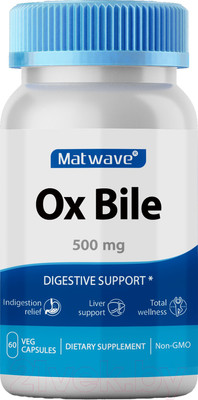 Пищевая добавка Matwave Ox Bile / ND-4682 (60 капсул, 500мг)