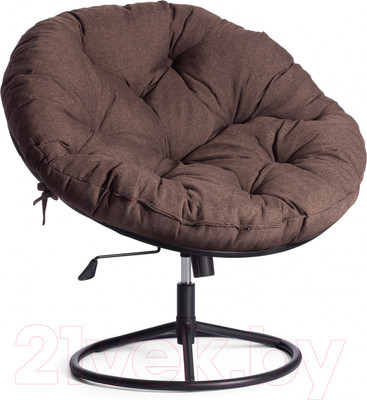 Кресло офисное Tetchair Cloude Home (рогожка коричневый)