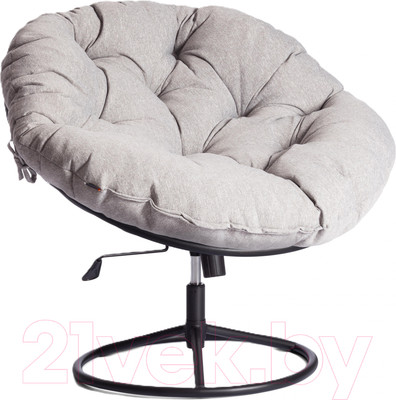 Кресло офисное Tetchair Cloude Home (рогожка серо-бежевый)