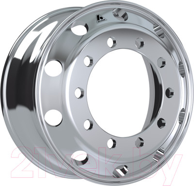 Штампованный диск Accuride RZB36672OE 22.5x9" 10x335мм DIA 281мм ET 161мм Silver