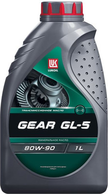 Трансмиссионное масло Лукойл Gear GL-5 80W90 (1л)