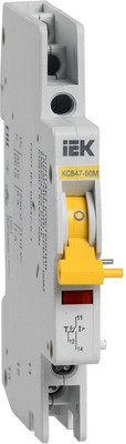Аварийный контакт IEK КСВ47-60М на DIN-рейку MVA31D-AK-1