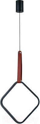 Потолочный светильник ESCADA 10296/1LED (черный)