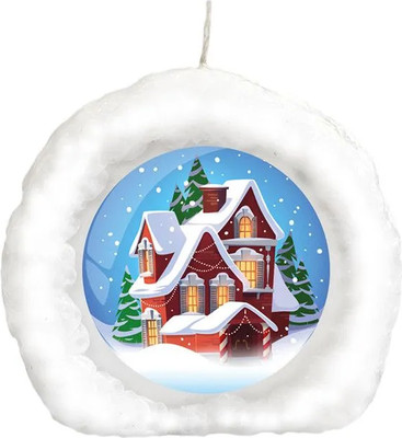 Свеча Волшебная страна Зимний домик / 106164