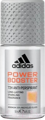 Антиперспирант шариковый Adidas Power Booster для мужчин 72ч (50мл)