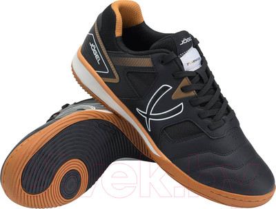 Бутсы футзальные Jogel Tornado 2.0 (р-р 40, черный/золото)