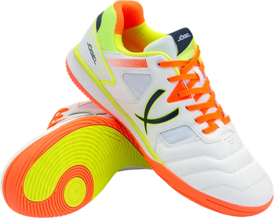 Бутсы футзальные Jogel Tornado 2.0 (р-р 45, белый/оранжевый)