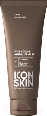 Маска для лица гелевая Icon Skin Face Sculpt Anti-Puff Лимфодренажная (75мл)