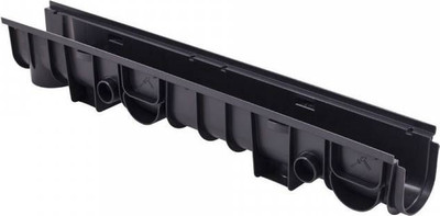 Лоток водоотводный Альта-профиль 110 1.015x0.138x0.15м (черный)