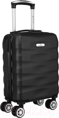 Чемодан на колесах Peterson PTN 5806-W-XS (черный)