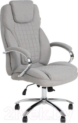Кресло офисное AksHome Paradis (ткань светло-серый)