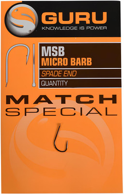 Набор крючков рыболовных Guru Match Special Barbed №12 / GMSB12