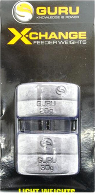 Грузило рыболовное Guru X-Change Distance Feeder Weights Light / GAD13