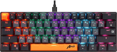 Клавиатура Defender Apex GK-002 / 45002 (серый)