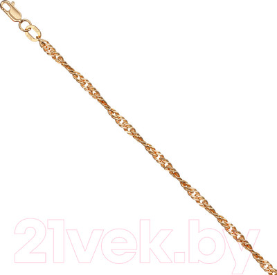 Браслет из розового золота ZORKA 612028ГПГ.060.14K.R (18см)