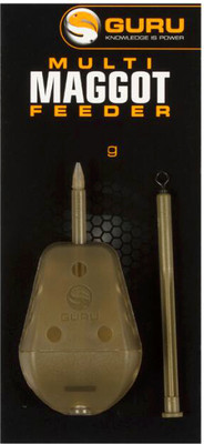 Кормушка рыболовная Guru Maggot Feeder Mini 20г / GMF01