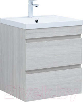 Тумба под умывальник Aquanet Нота New 58 / 334203 (дуб холден)