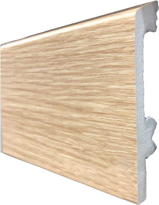 Плинтус КТМ-2000 Дюрополимер ПВБ80-619В (2м, дуб каньон)