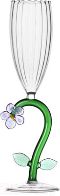 Бокал Ichendorf Milano Botanica 09354024 (лиловый цветок)