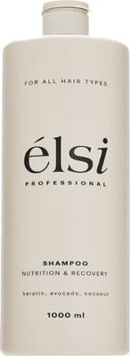 Шампунь для волос Elsi Professional Питание и Восстановление (1л)