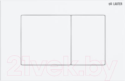 Кнопка для инсталляции Lauter 219702J (белый)