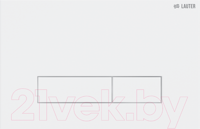 Кнопка для инсталляции Lauter 219702HD (белый)