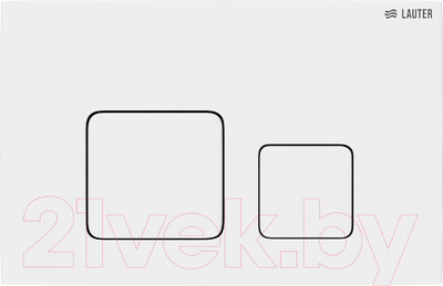 Кнопка для инсталляции Lauter 219702F (белый)