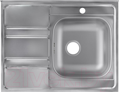 Мойка кухонная Ukinox Иннова IND800.600-GT6C 0RS